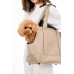 HappyDays 2-Ways攜帶式手提寵物袋 奶茶色