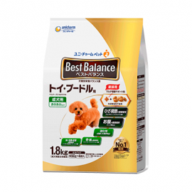Unicharm Best Balance 香脆口味狗糧 貴婦犬用 1.8kg裝成犬糧